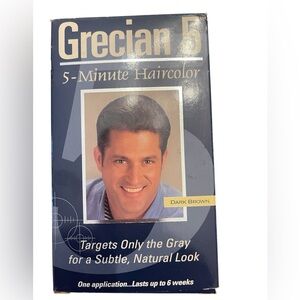 New Grecian 5 Men’s Hair Color Dye/Dark Brown